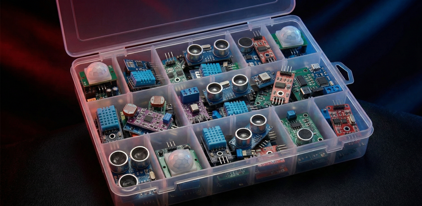 Arduino 37 in 1 Sensor Kit|The Ultimate Robotics Learning Pack|robetix